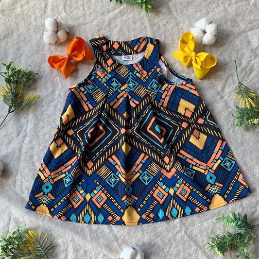 Boho Multi Color Dress