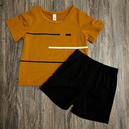 Fun with Stripes Boy Short Set
