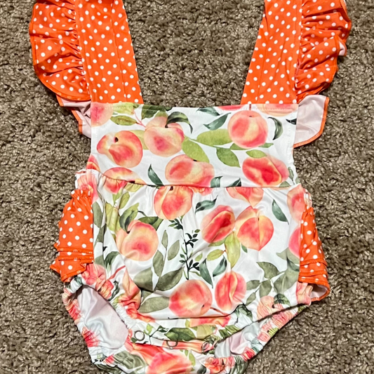 Peaches & Polka Dots