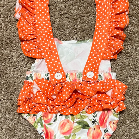 Peaches & Polka Dots