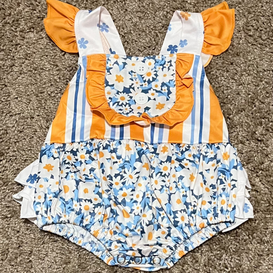 Yellow Daisy Ruffles