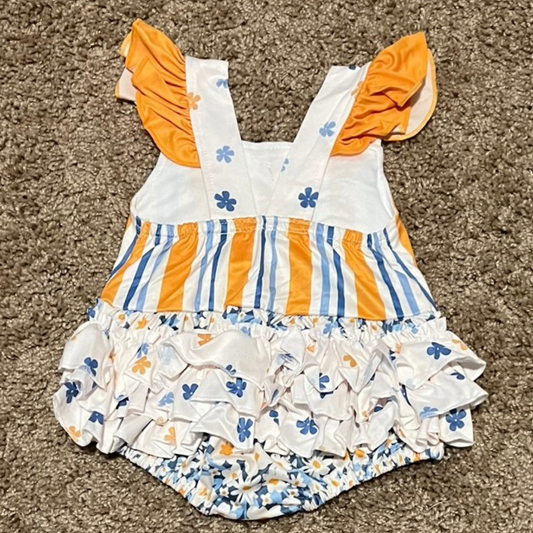 Yellow Daisy Ruffles