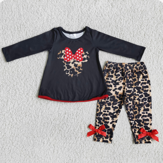 Minnie, Bows & Leopard Print