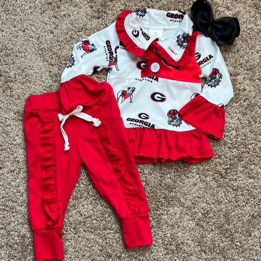 UGA Football & Ruffles