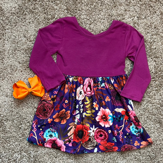 Purple & Flowers