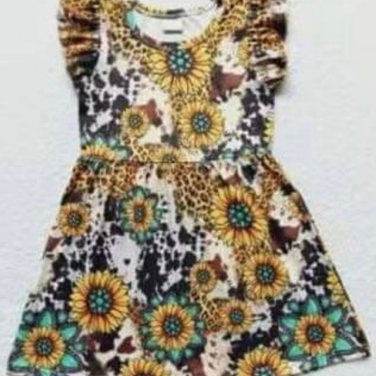 Field of Sunflowers & Turquoise
