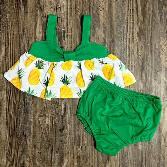 Pineapples Galore Girl Set
