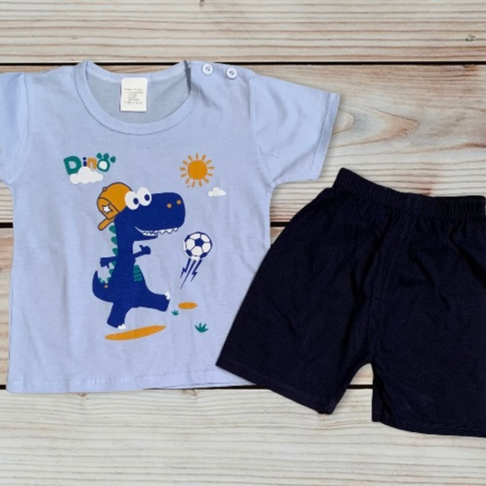 Dino Soccer Short Set