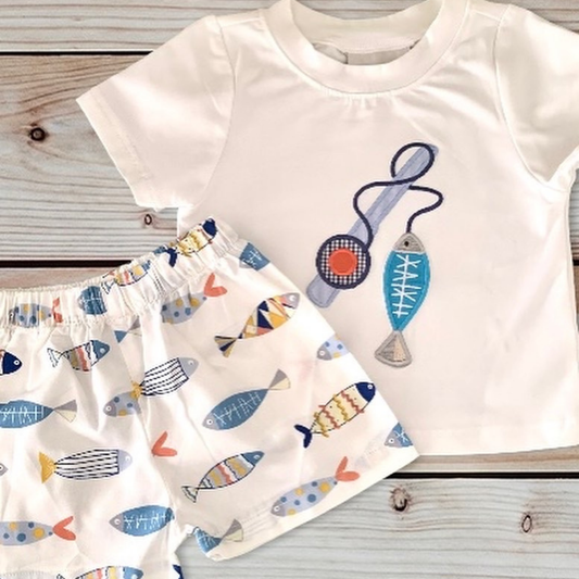 2 Piece Tee Shirt and Short Set