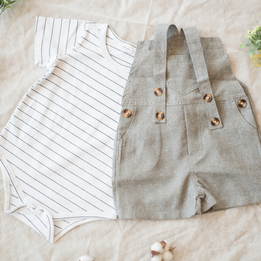 2 Piece Overall Set